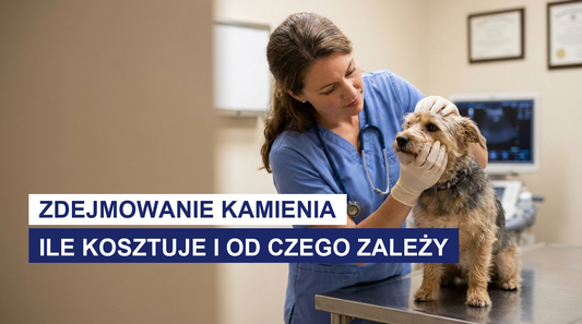 Zdejmowanie kamienia u psa: cena i od czego zależy