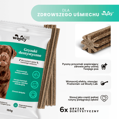 GRYZAKI DENTYSTYCZNE Z PROBIOTYKAMI